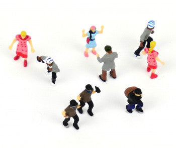 Gaugemaster GMKD72 - Figure Set - Crime Scenes - N Gauge