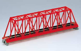 Kato Unitrack 20-430 (S248T) - Single Truss Bridge 9 3/4 (248mm) Red