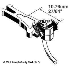 Kadee No. 19 - NEM362 European Coupler Long 10.67MM