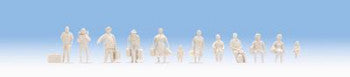 Noch 44985 - 72 Unpainted Figures TT Scale