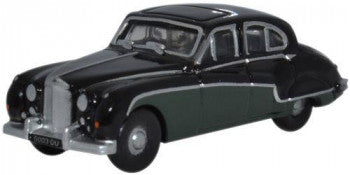 Oxford Diecast NJAG9002 - Jaguar MkIX Black/Sherwood Green