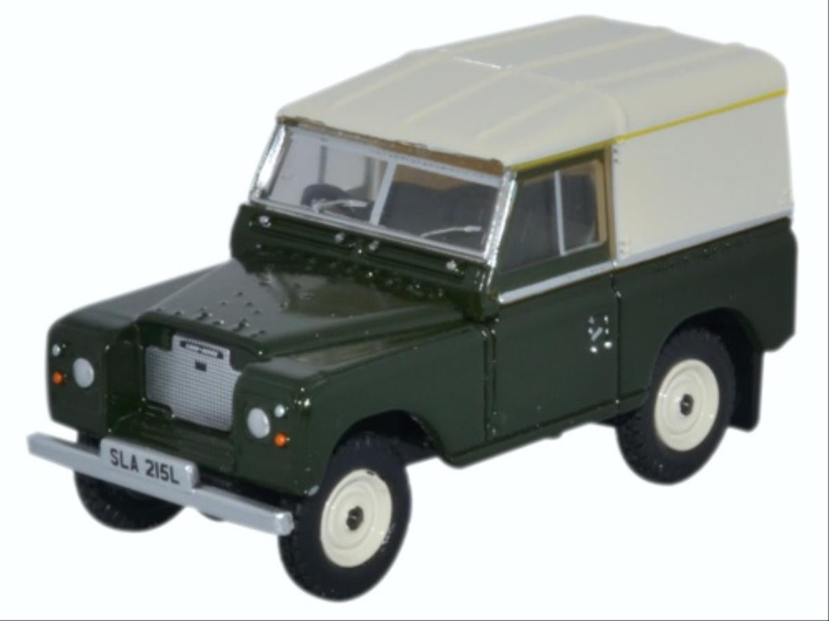 Oxford Diecast 76LR3S005 - Land Rover Series III SWB Hard Top Bronze Green