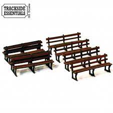 4Ground OO-TE-116 - Cast Iron Frame Benches