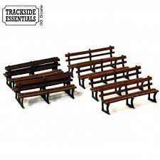 4Ground OO-TE-116 - Cast Iron  Frame Benches