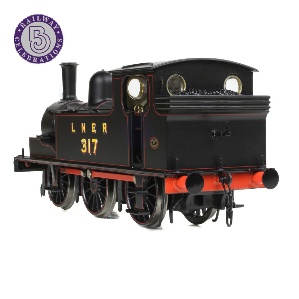 Bachmann 31-066 - NER E (J71) Tank 317 LNER Lined Black