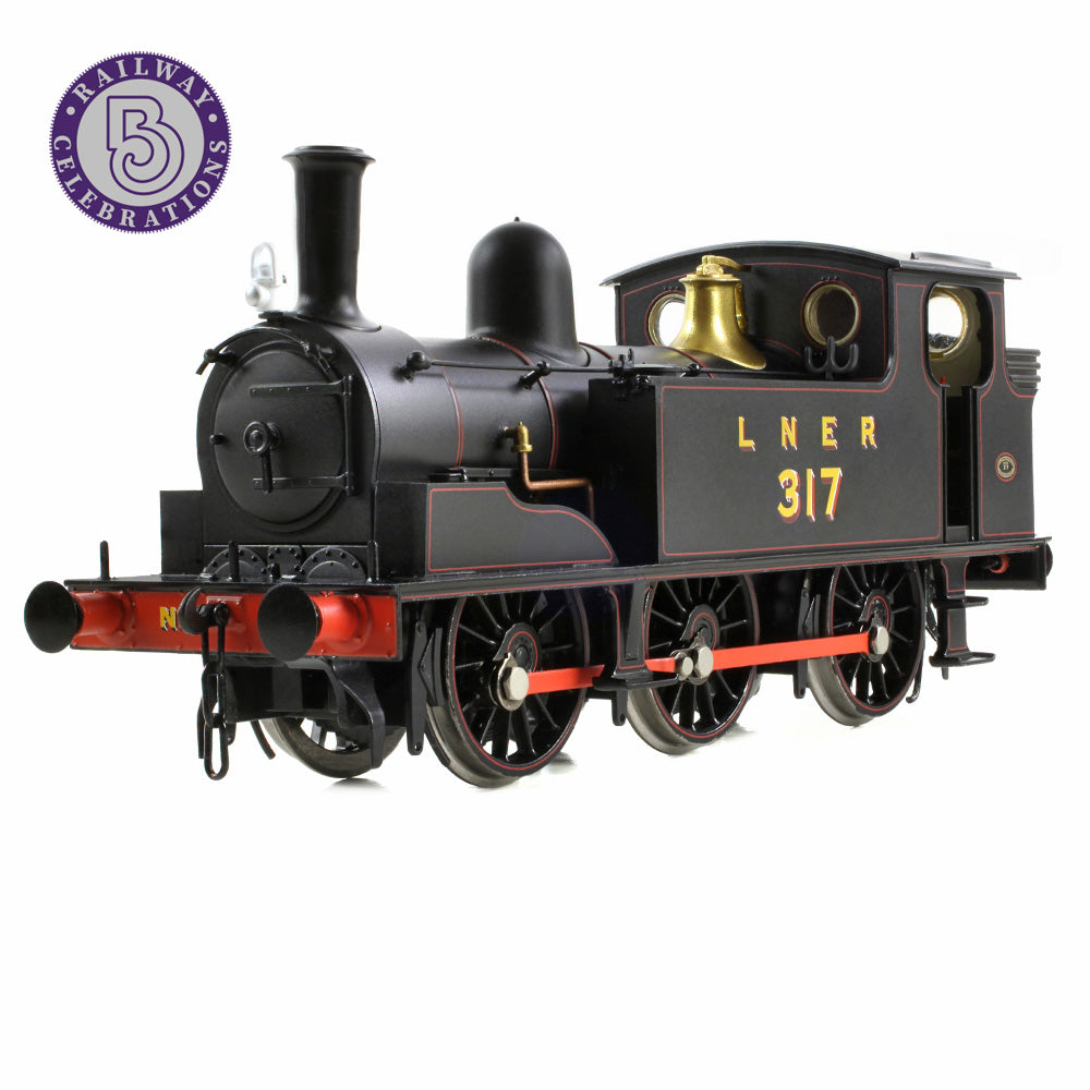 Bachmann 31-066 - NER E (J71) Tank 317 LNER Lined Black