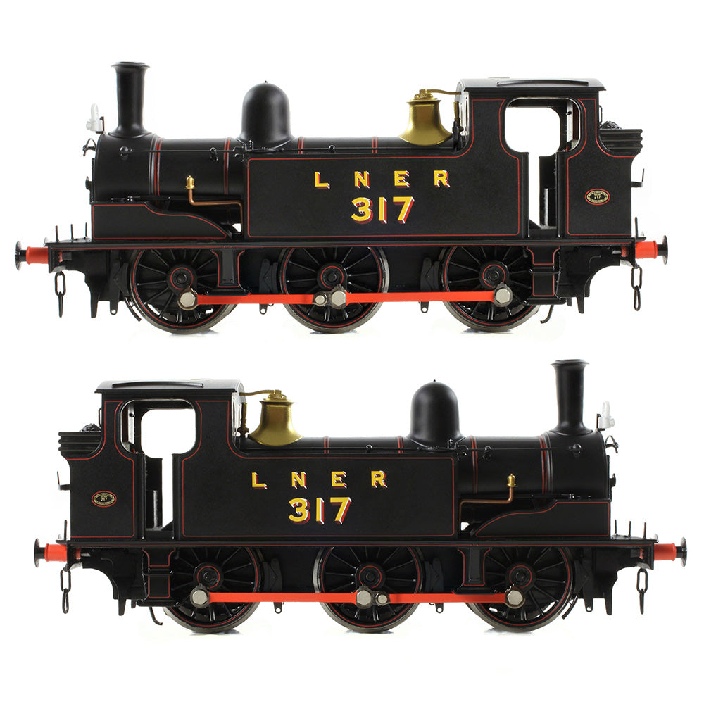 Bachmann 31-066 - NER E (J71) Tank 317 LNER Lined Black