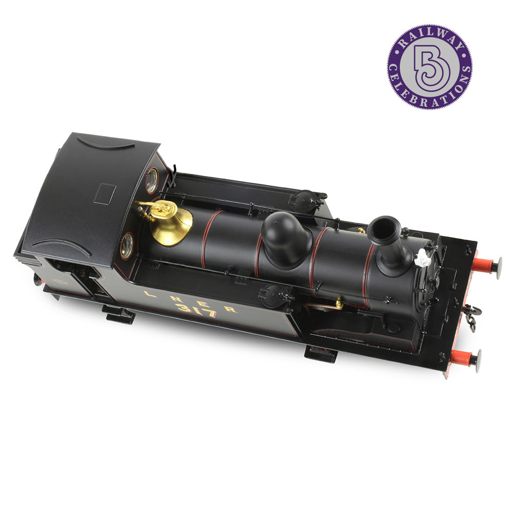 Bachmann 31-066 - NER E (J71) Tank 317 LNER Lined Black
