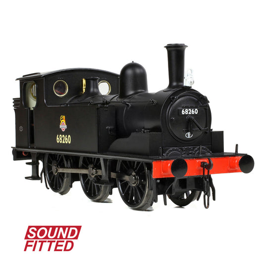 Bachmann 31-069SF - NER E (J71) Tank 68260 BR Black (Early Emblem) - SOUND FITTED