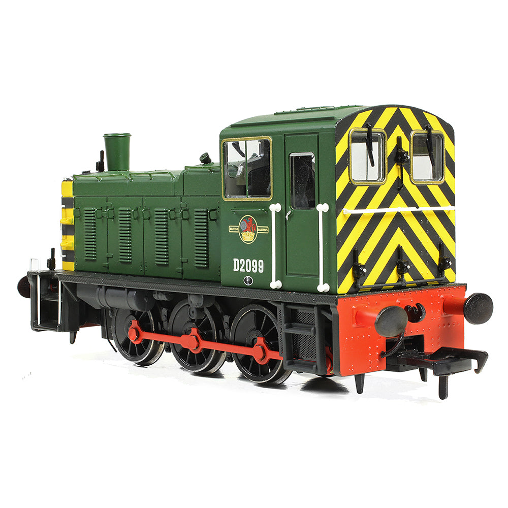 Bachmann 31-364B - Class 03 D2099 BR Green (Wasp Stripes) [W]
