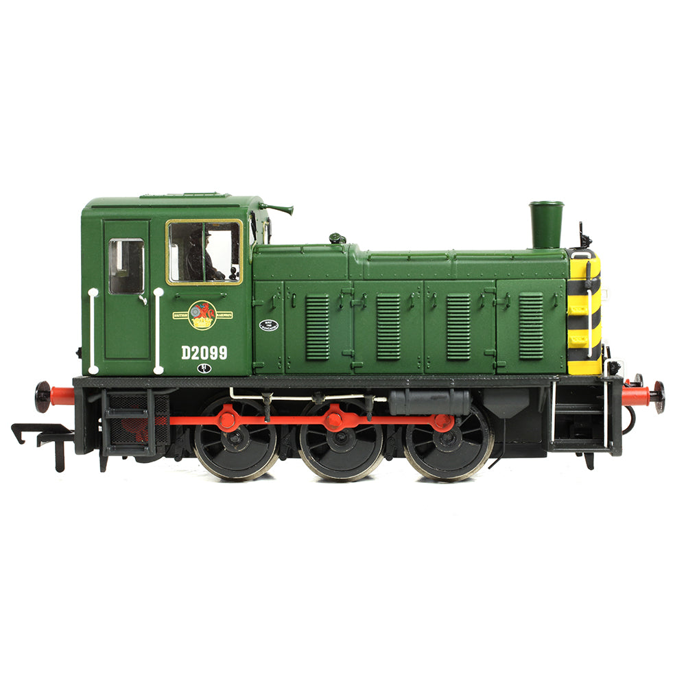 Bachmann 31-364B - Class 03 D2099 BR Green (Wasp Stripes) [W]