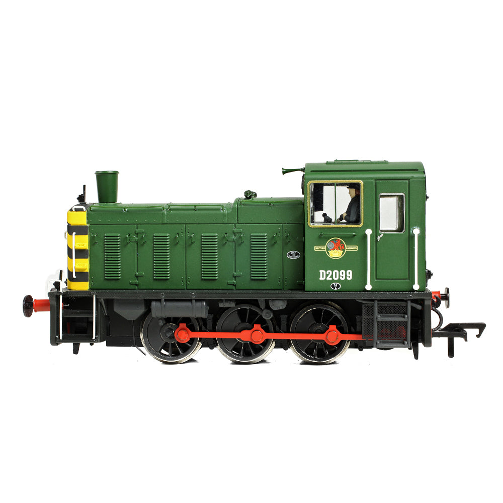 Bachmann 31-364B - Class 03 D2099 BR Green (Wasp Stripes) [W]