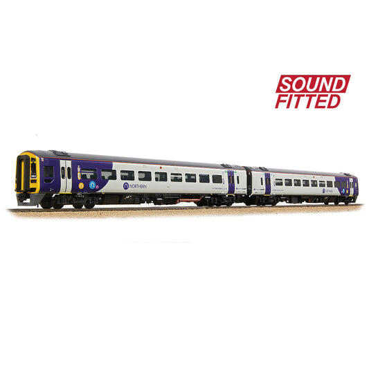 Bachmann 31-499SF - Class 158 2-Car DMU 158844 Northern (SOUND FITTED)