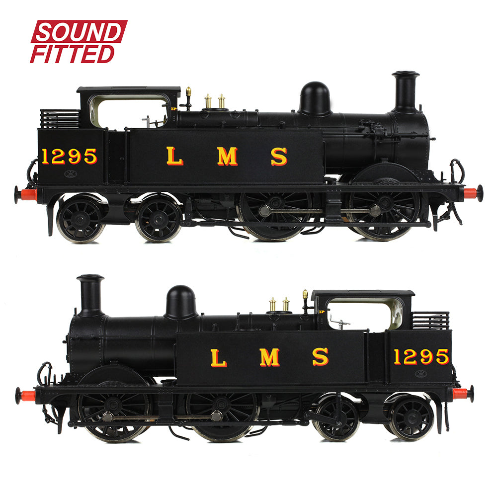 Bachmann 31-741BSF - MR 1532 (1P) Tank 1295 LMS Black (SOUND FITTED)
