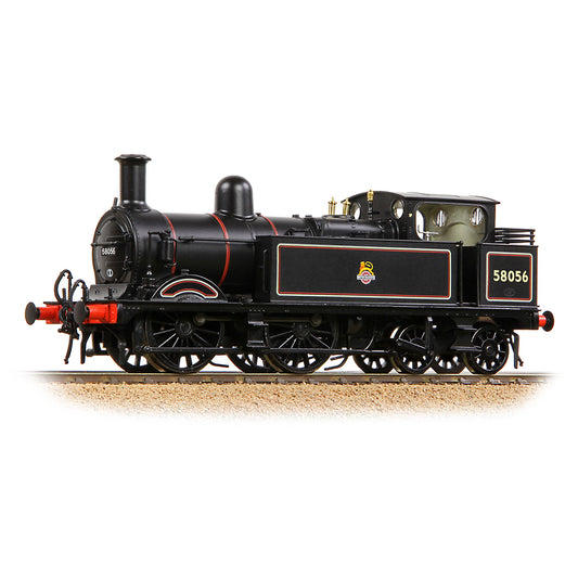 Bachmann 31-742B - MR 1532 (1P) Tank 58056 BR Lined Black (Early Emblem)