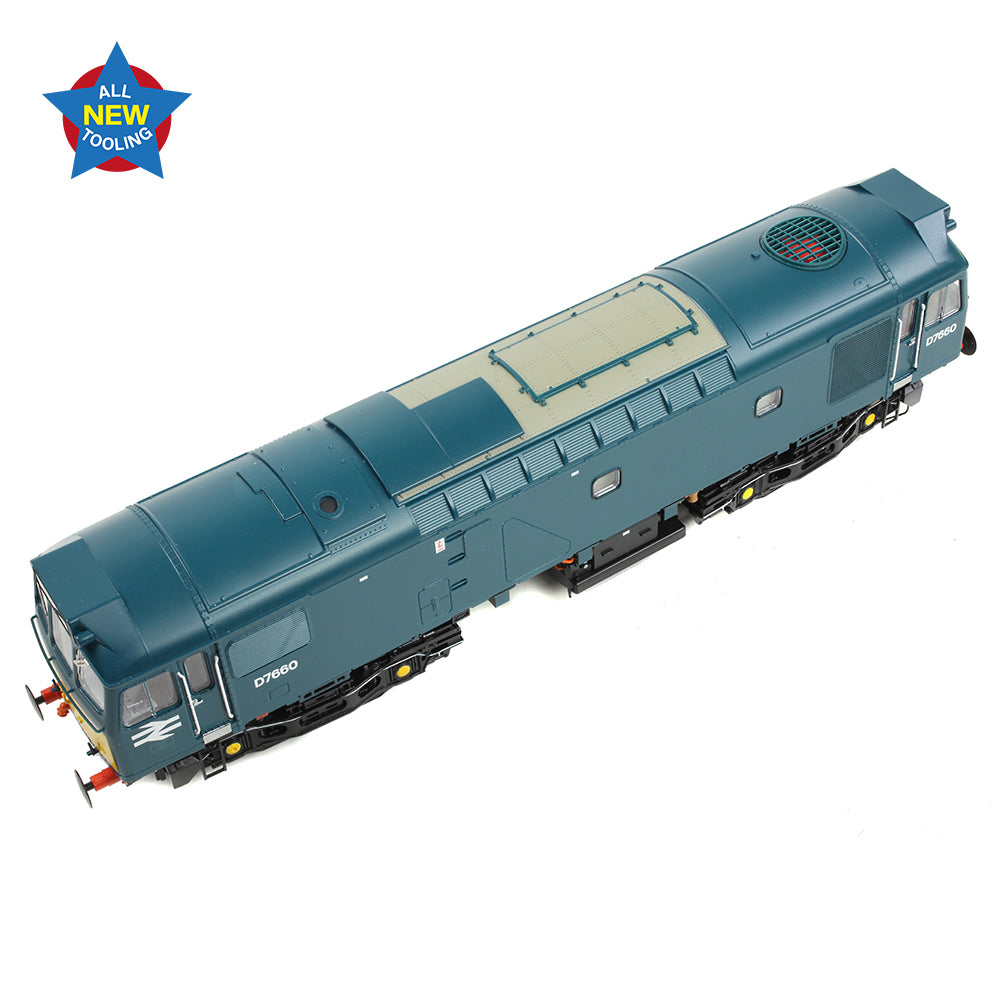 Bachmann 32-333 - Class 25/3 D7660 BR Blue (Small Yellow Panels)