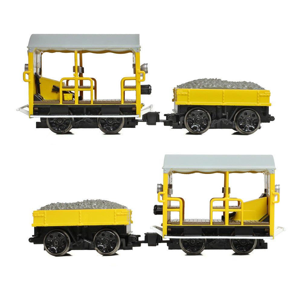 Bachmann 32-993A - Wickham Type 27 Trolley Car BR Departmental Yellow (Wasp Stripes)