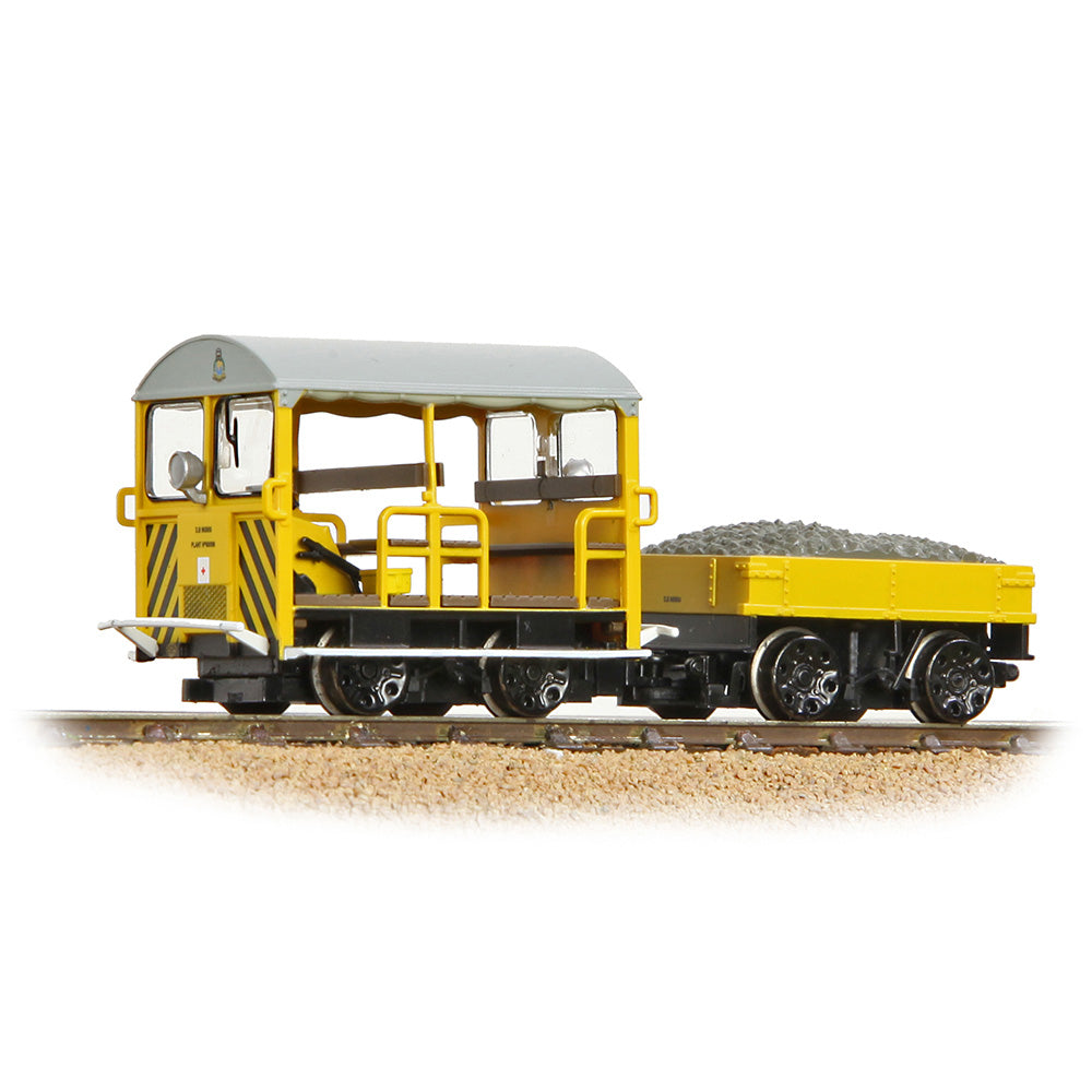Bachmann 32-993A - Wickham Type 27 Trolley Car BR Departmental Yellow (Wasp Stripes)