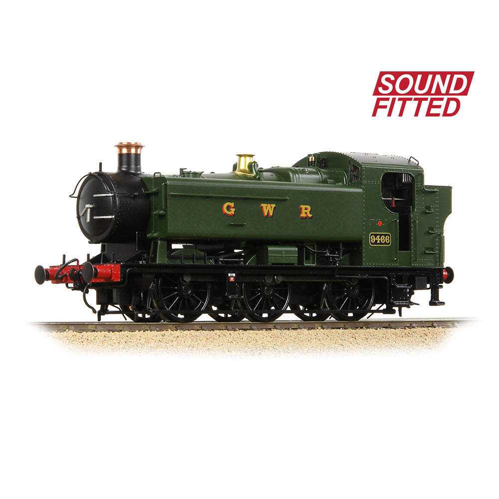 Bachmann 35-025BSF - 94XX Class Pannier Tank 9466 GWR Green SOUND FITTED