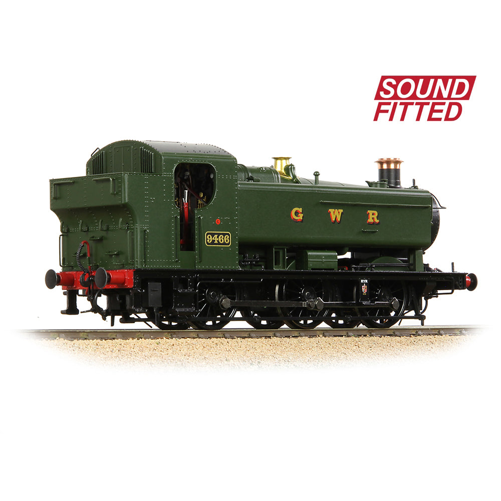 Bachmann 35-025BSF - 94XX Class Pannier Tank 9466 GWR Green SOUND FITTED