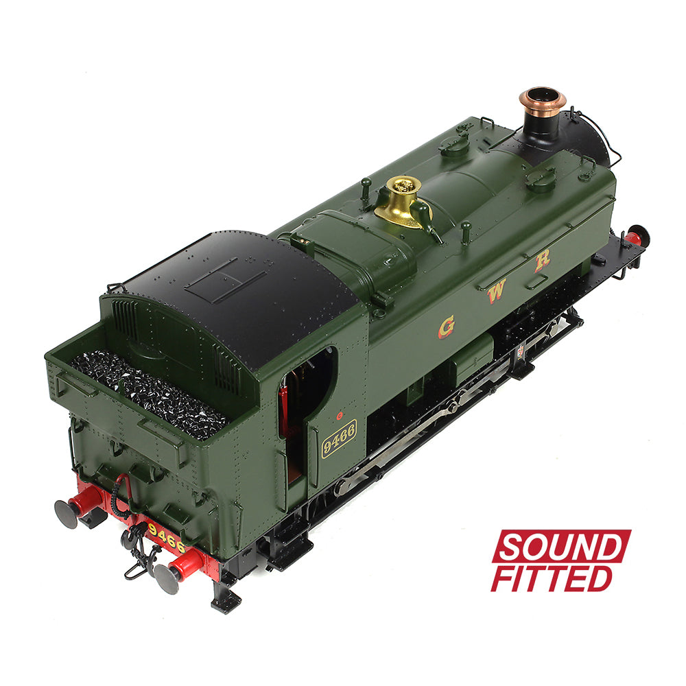 Bachmann 35-025BSF - 94XX Class Pannier Tank 9466 GWR Green SOUND FITTED