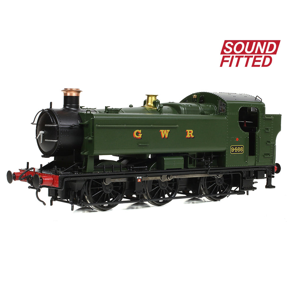 Bachmann 35-025BSF - 94XX Class Pannier Tank 9466 GWR Green SOUND FITTED