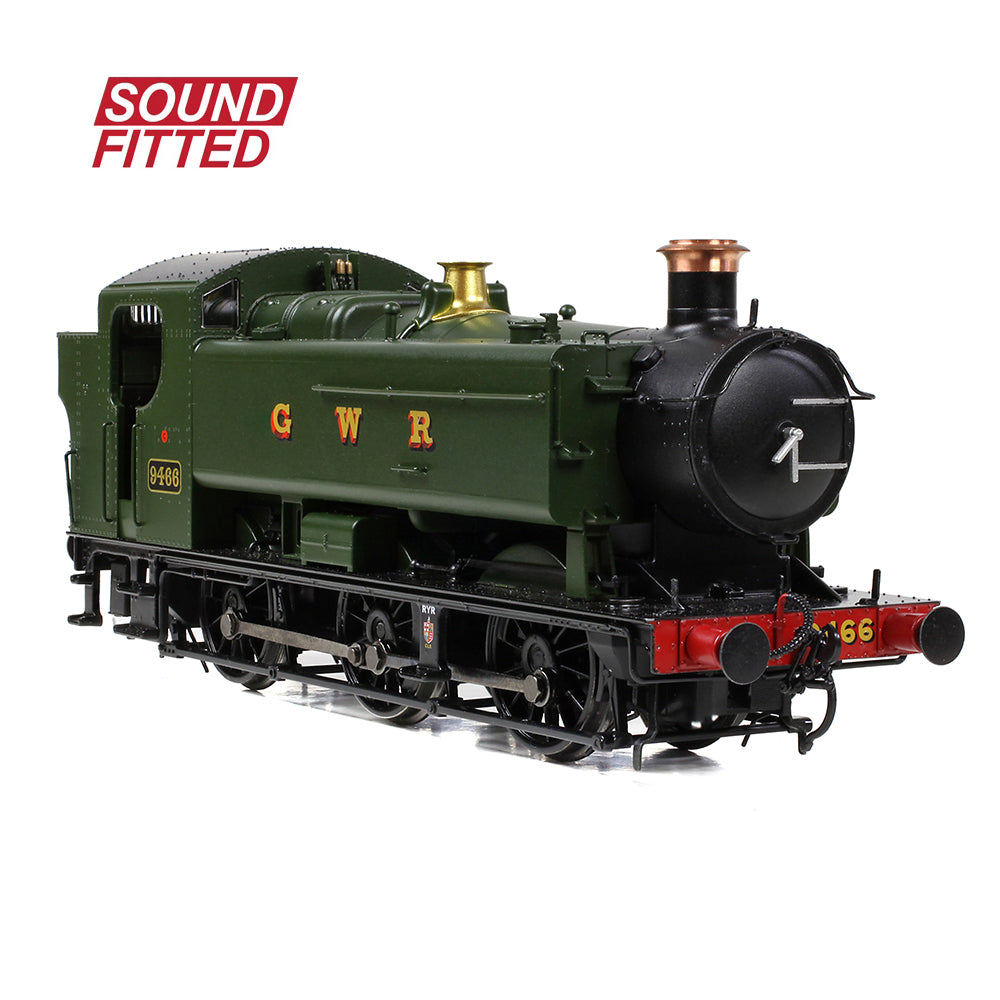 Bachmann 35-025BSF - 94XX Class Pannier Tank 9466 GWR Green SOUND FITTED
