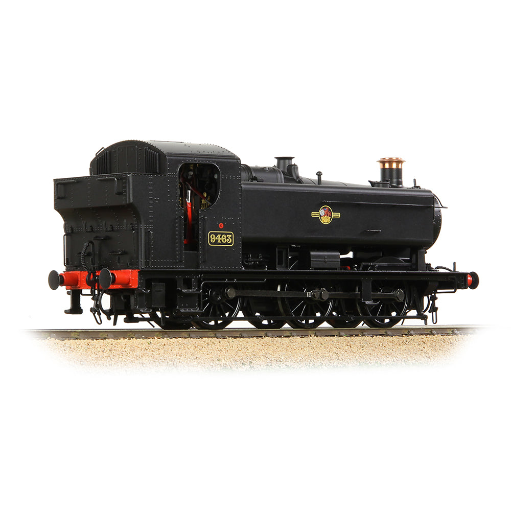 Bachmann 35-027A - 94XX Class Pannier Tank 9463 BR Black Late Crest