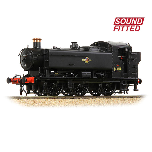 Bachmann 35-027ASF - 94XX Class Pannier Tank 9463 BR Black Late Crest SOUND FITTED