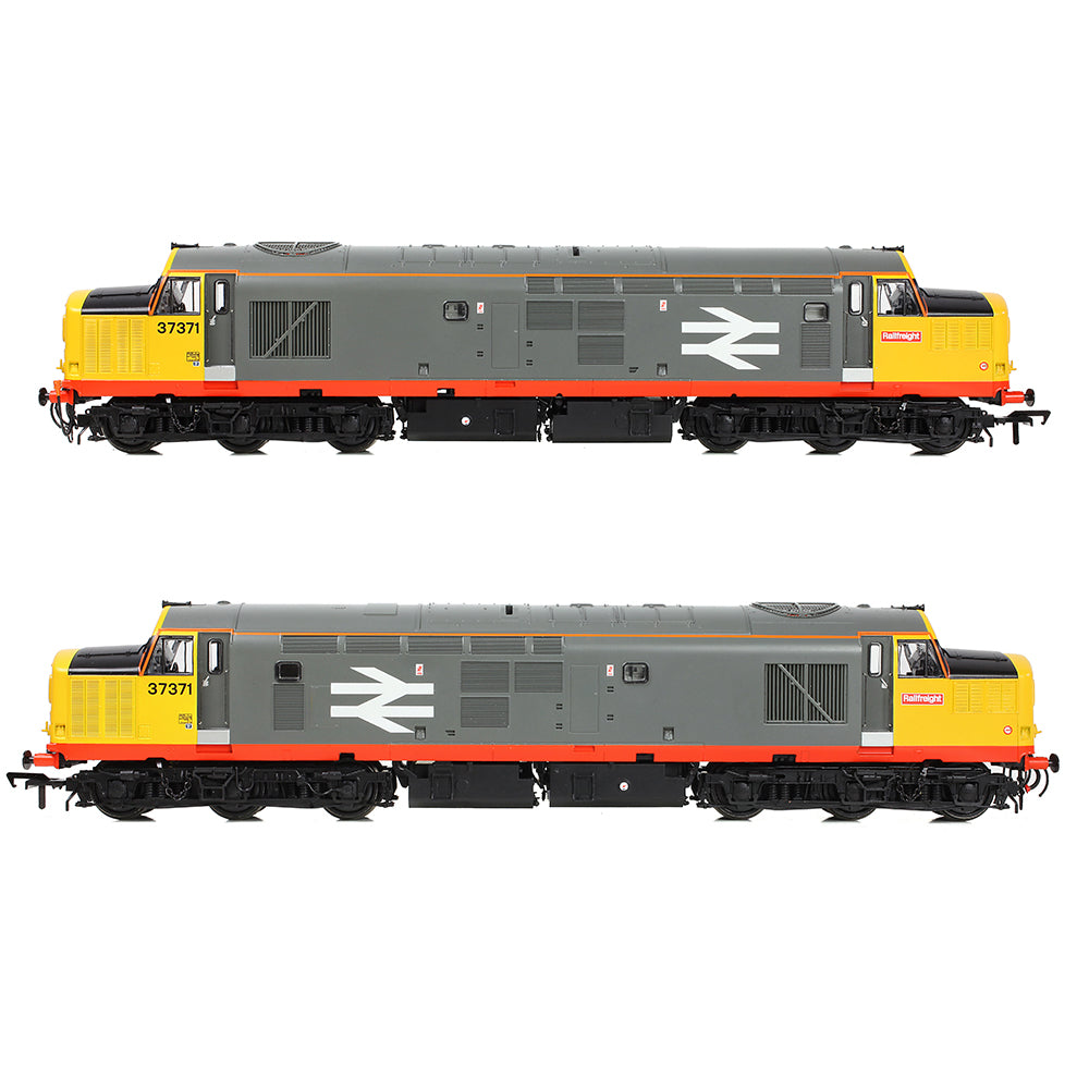 Bachmann 35-305 - Class 37/0 37371 BR Railfreight (Red Stripe) - PRE OWNED
