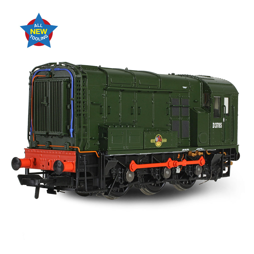 Bachmann 35-901 - Class 08 D3785 BR Green (Late Crest)