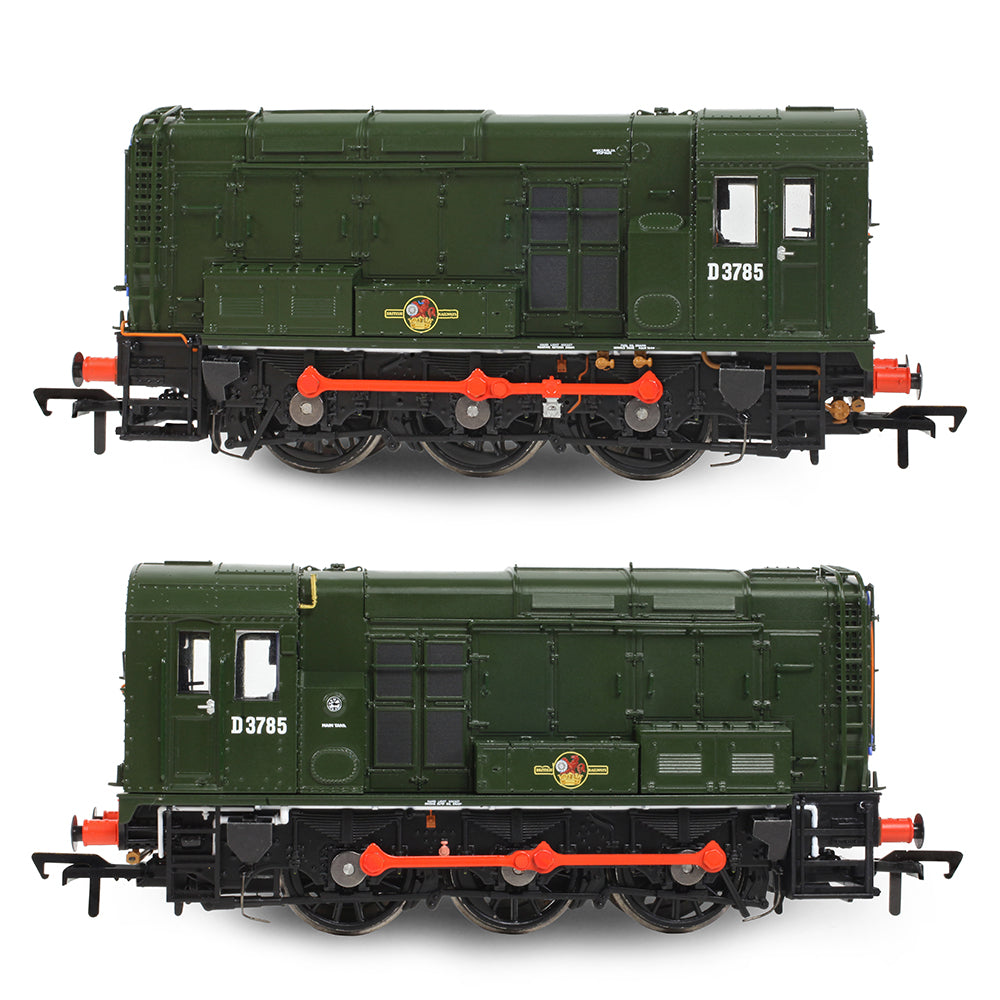 Bachmann 35-901 - Class 08 D3785 BR Green (Late Crest)