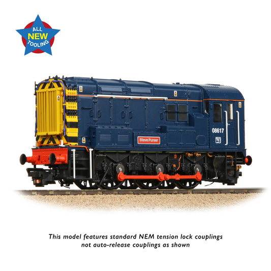 Bachmann 35-915 - Class 08 08617 'Steve Purser' BR Blue