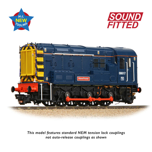Bachmann 35-921SF - Class 09 09009 BR Blue (Wasp Stripes)
