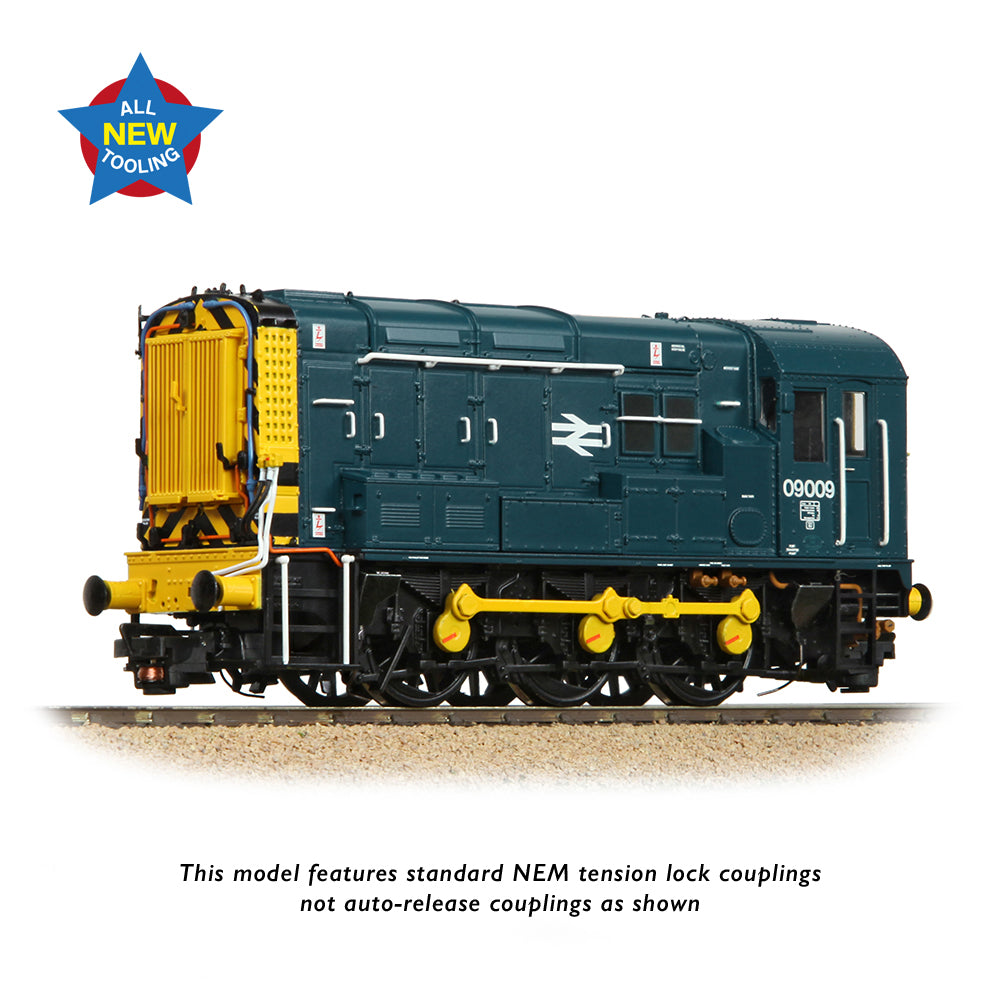 Bachmann 35-921 - Class 09 09009 BR Blue (Wasp Stripes)