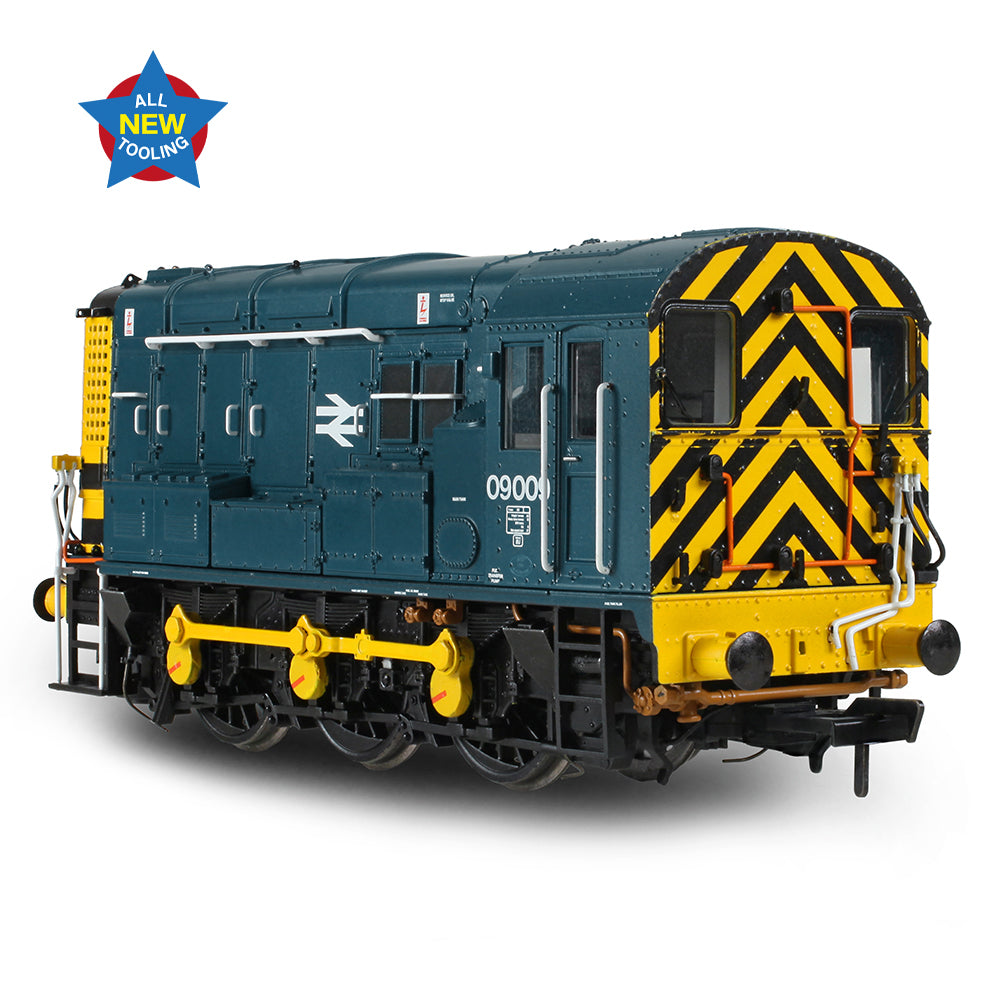 Bachmann 35-921 - Class 09 09009 BR Blue (Wasp Stripes)