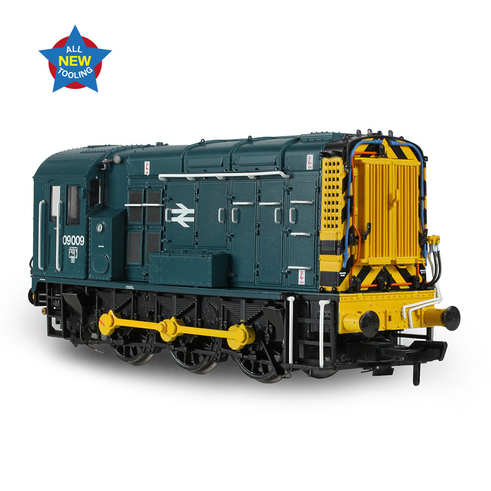 Bachmann 35-921 - Class 09 09009 BR Blue (Wasp Stripes)