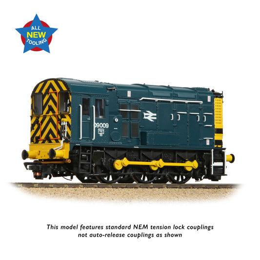Bachmann 35-921 - Class 09 09009 BR Blue (Wasp Stripes)