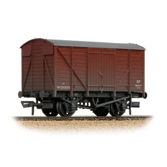 Bachmann 37-732A - GWR 12T Ventilated Van BR Bauxite (Late) [Weathered]