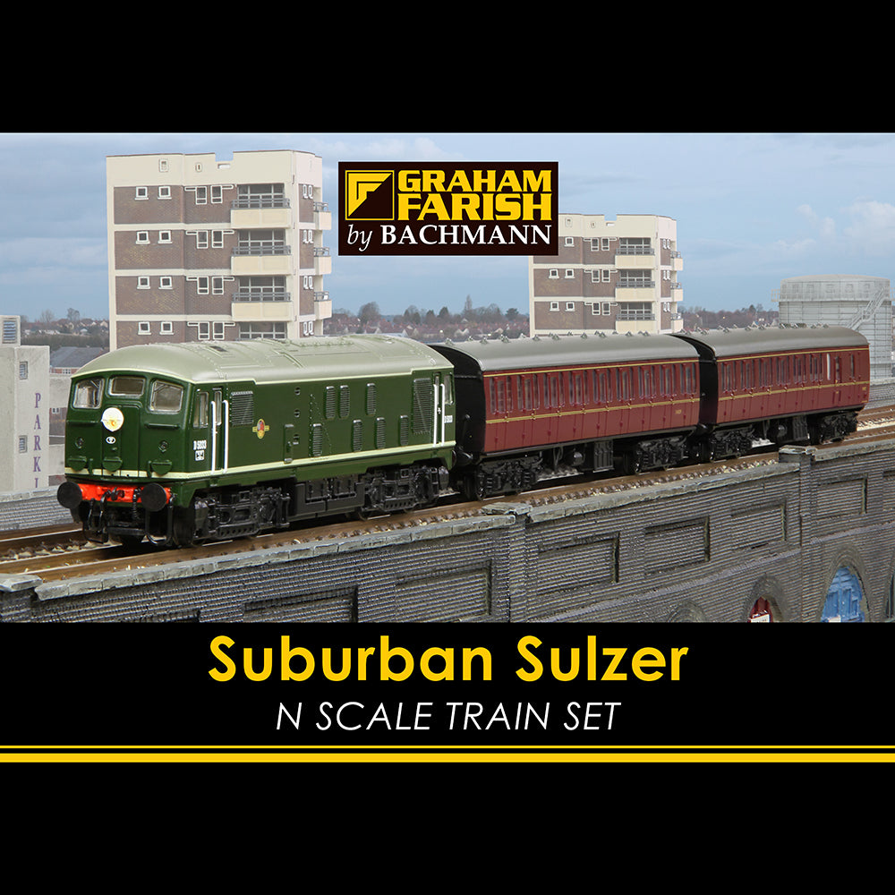 Graham Farish 370-062 - Suburban Sulzer N Scale Train Set