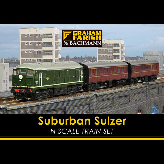 Graham Farish 370-062 - Suburban Sulzer N Scale Train Set