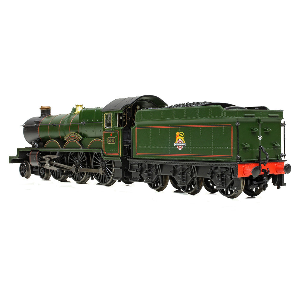 Graham Farish 372-031A - GWR 4073 'Castle' 5015 'Kingswear Castle' BR Lined Green Early Emblem