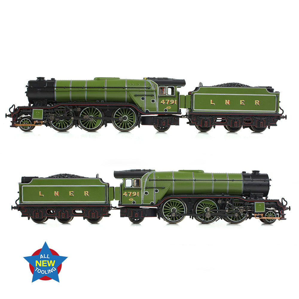 Graham Farish 372-610 - LNER V2 4791 LNER Lined Green (Original)