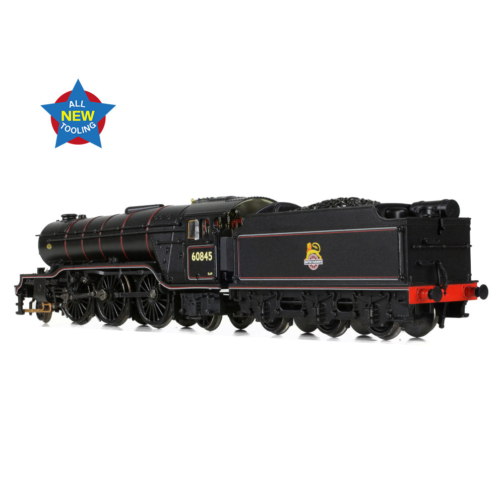 Graham Farish 372-612 - LNER V2 60845 BR Lined Black (Early Emblem)