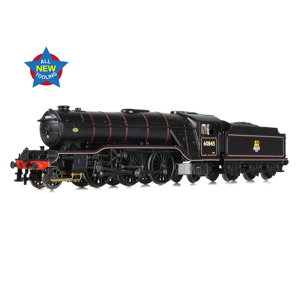 Graham Farish 372-612 - LNER V2 60845 BR Lined Black (Early Emblem)
