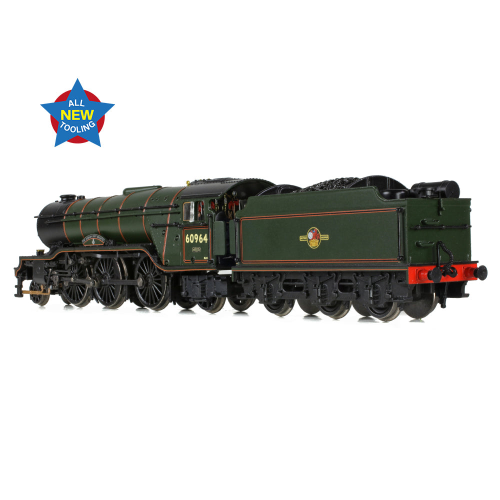Graham Farish 372-613 - LNER V2 60964 'Durham Light Infantry' BR Lined Green (Late Crest)