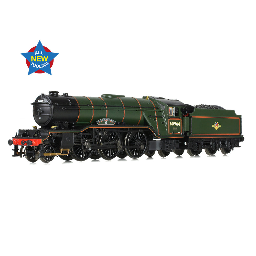 Graham Farish 372-613 - LNER V2 60964 'Durham Light Infantry' BR Lined Green (Late Crest)