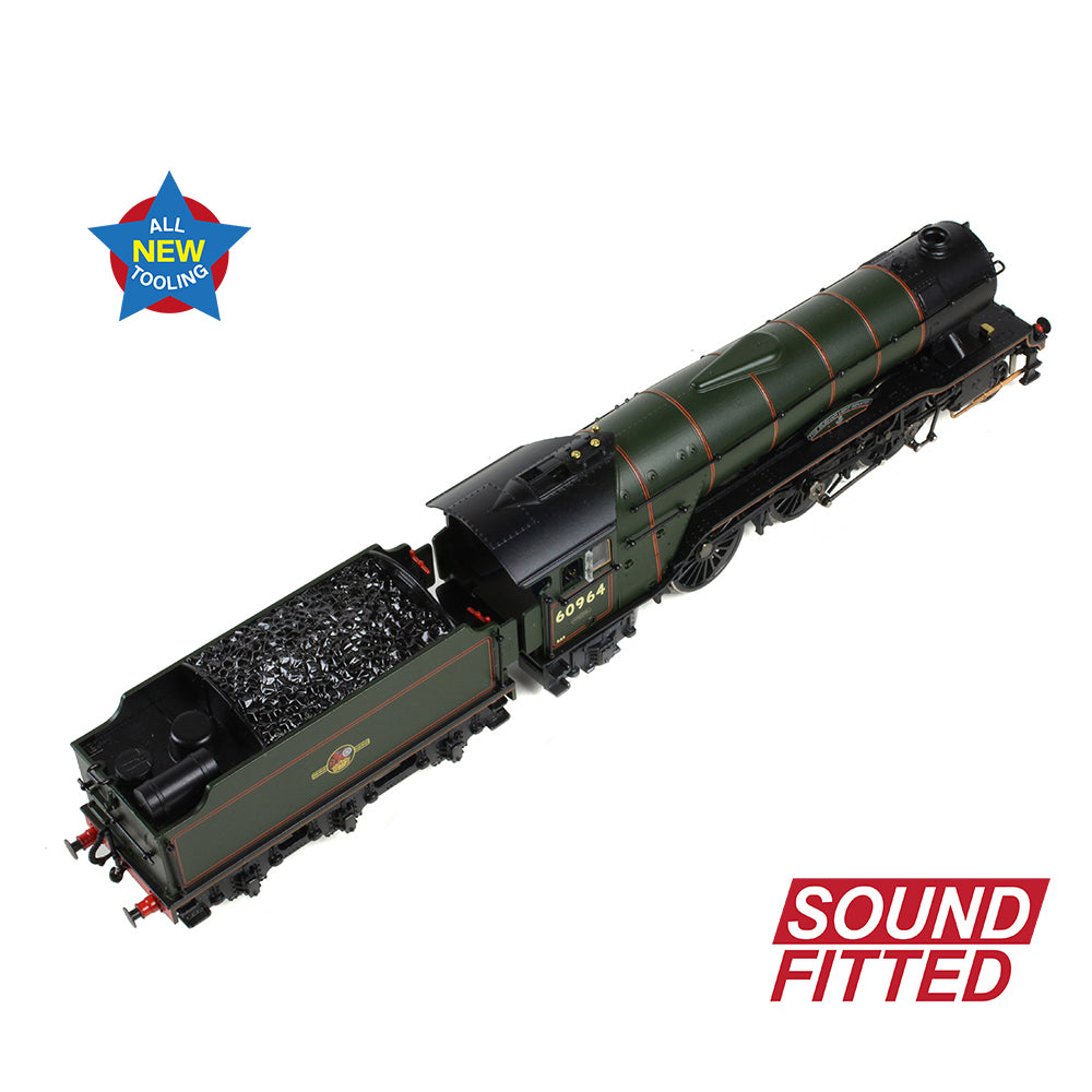 Graham Farish 372-613SF - LNER V2 60964 'Durham Light Infantry' BR Lined Green (Late Crest)