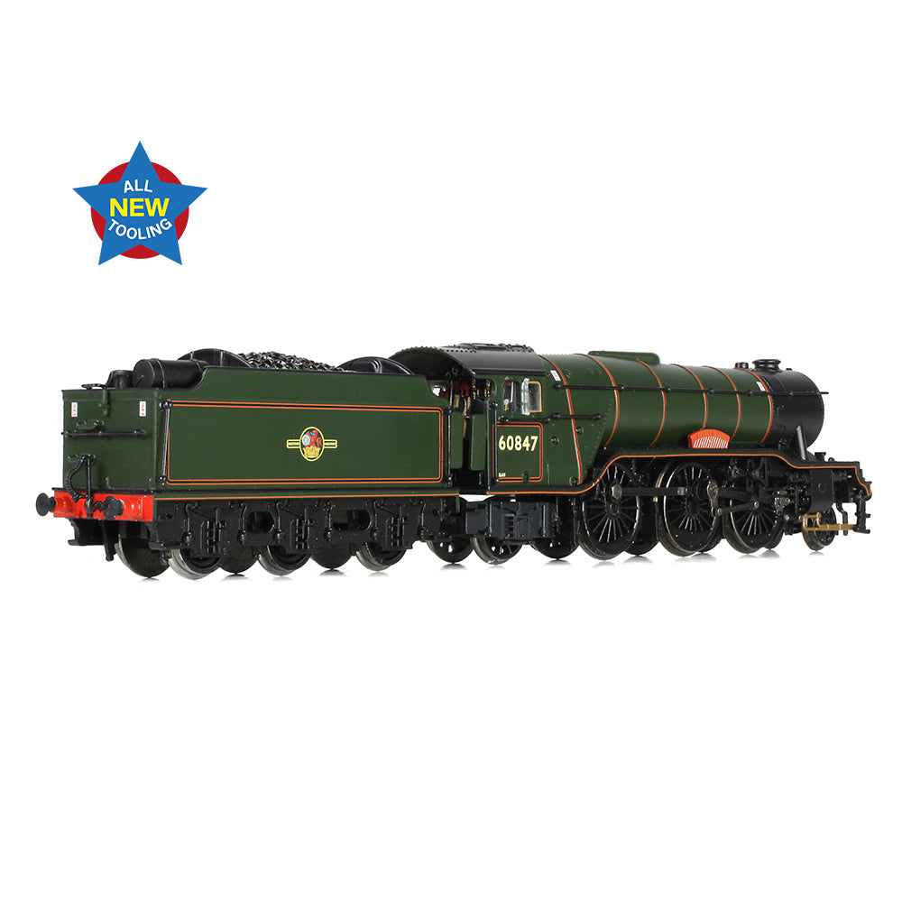 Graham Farish 372-614 - LNER V2 60847 'St Peter's School' BR Lined Green (Late Crest)