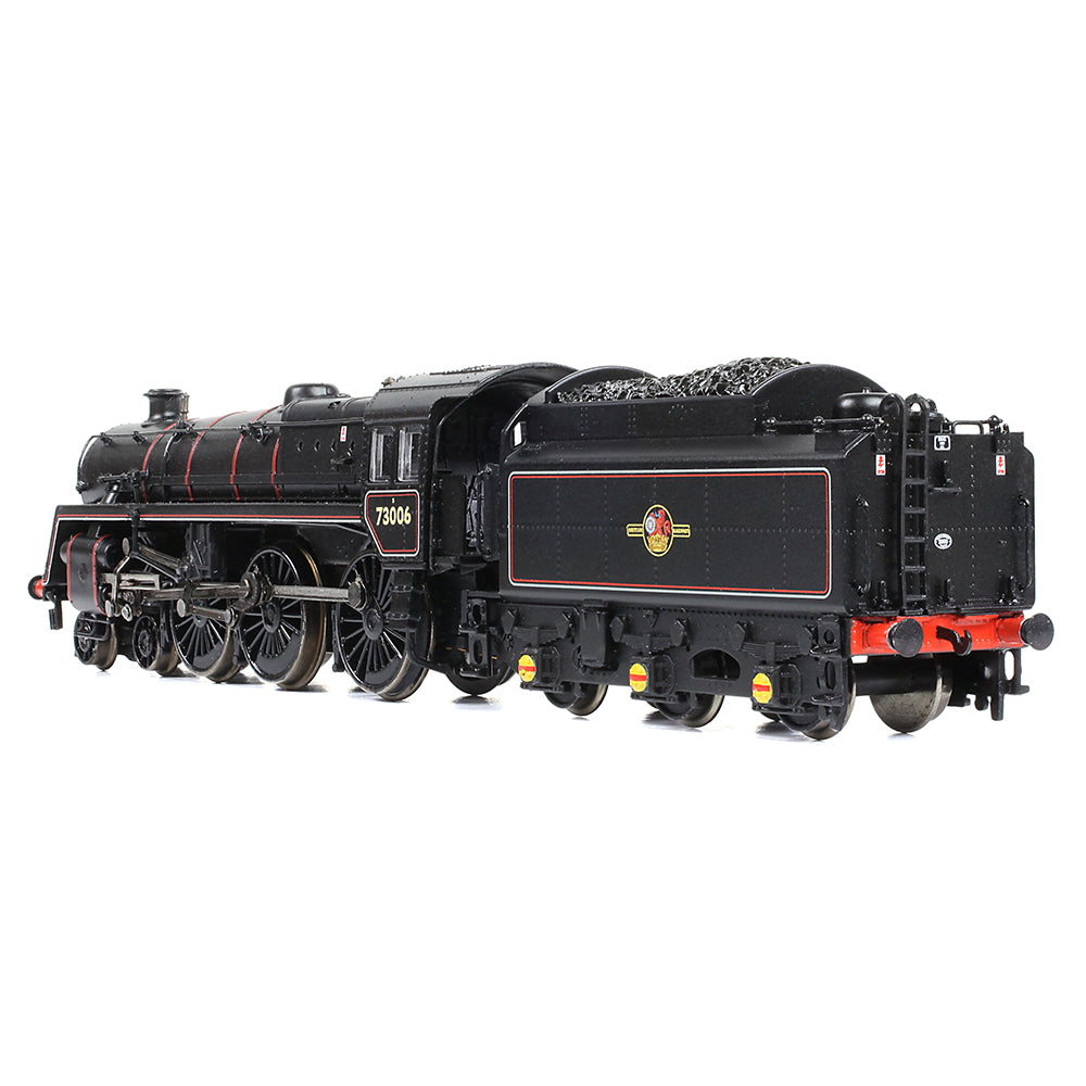 Graham Farish 372-729A - BR Standard Class 5MT 73006 BR Lined Black Late Crest